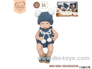 12 inch newborn simulation doll set