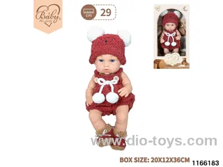 12 inch newborn simulation doll set