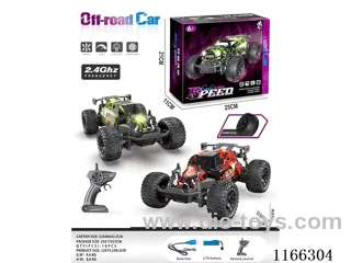 2.4G 1:18 rc car (lights, battery included)