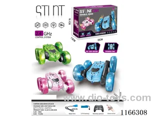 2.4G 5ch lighted double sided rc car (with watch)