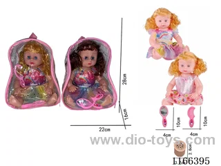 16 inch doll-bag with comb mirror