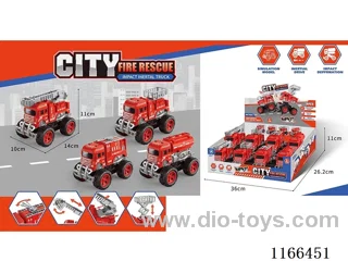 Inertia Fire Truck (8PCS)