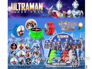 Ultraman bearing light yo-yo 12PCS (pattern random mix)