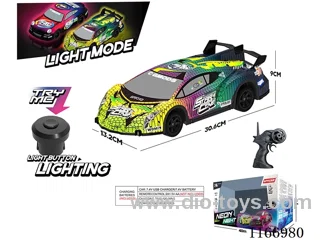1:16 2.4G 4ch rc car with light included battery