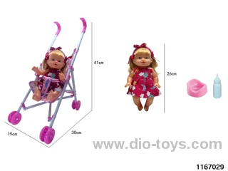 26cm Doll Set with 4 voice IC
