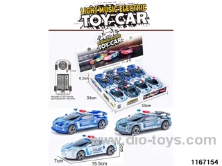 Universal lighted police car