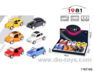 1：36 Alloy Pull Back Car