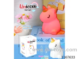 Pat-a-light Unicorn - Colored lights