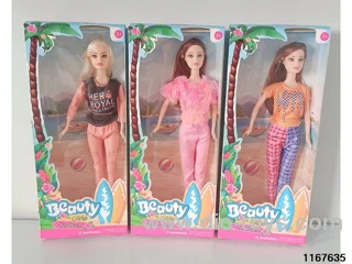 11 inch 5 jointed doll set