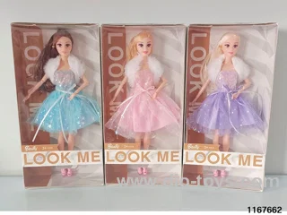 11 inch 9 jointed doll set