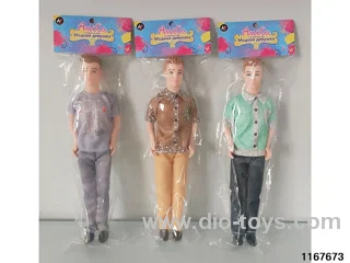 11 inch 3 jointed doll set