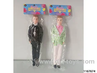 11 inch 3 jointed doll set