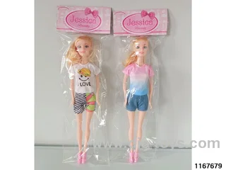 11 inch 5 jointed doll set