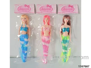 11 inch 5 jointed doll set