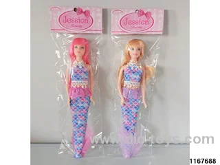11 inch 5 jointed doll set