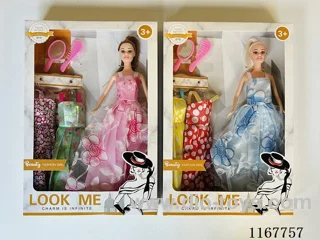 11 "full-body doll /2 models mixed