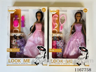 11 "full-body doll /2 models mixed