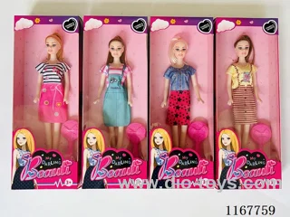 11 "empty doll /4 models mixed