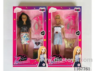 11 "full-body doll /2 models mixed