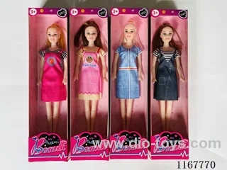 11 "empty doll /4 models mixed