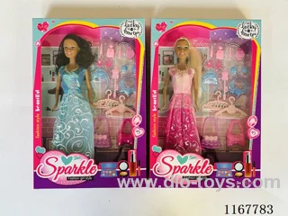 11 "full-body doll /2 models mixed
