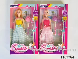 11 "full-body doll /2 models mixed