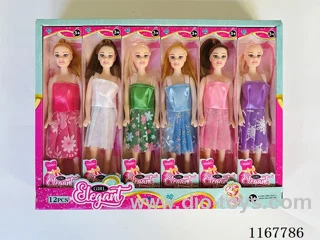 11 "empty doll /6 models mixed 12PCS