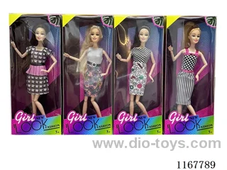 11 "solid body joint doll /4 models mixed