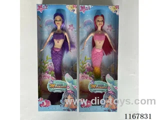 11-inch full-body mermaid doll