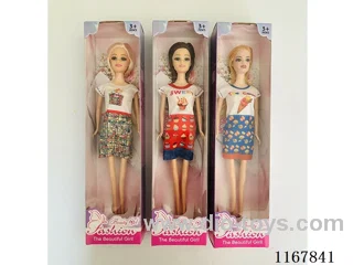 11 "full-body doll /3 models mixed