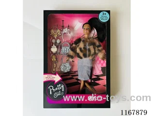 11 "solid doll with 11 joints