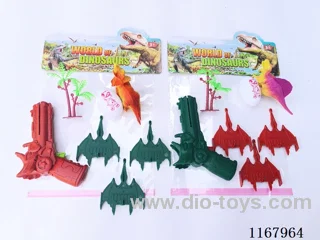 Dinosaur Airplane Gun Set