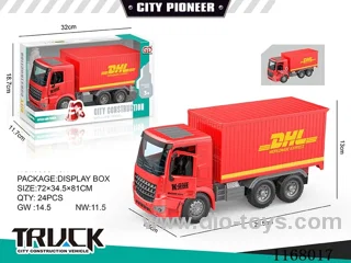 Inertia door-opening postal truck