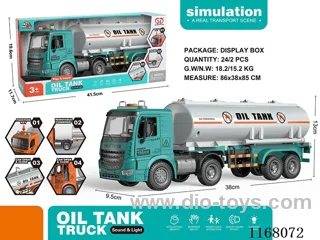 Inertia can open the door sound and light Tanker (jade green)