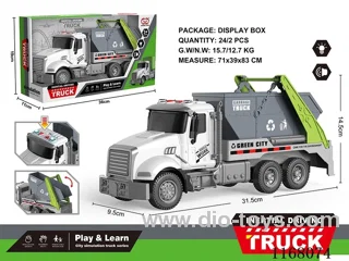 Inertia Acoustic Dump Truck (Pearl White)
