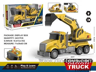 Inertial sound light loaded digger (earthy yellow)