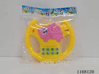 Excavator steering wheel