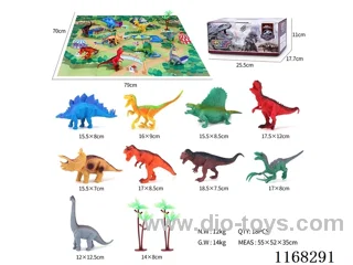 Hollow Colourful 9pcs + 2 Coconut Tree 1 Map