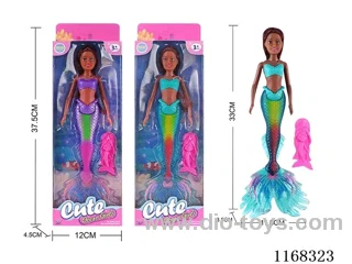 33.5CM Lighted Mermaid (2 colours mixed) 2*AG13 included