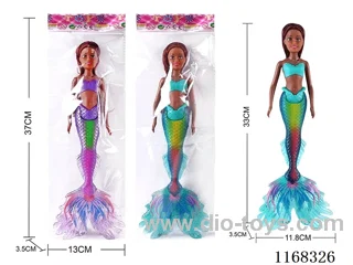33.5CM Lighted Mermaid (2 Colours Mixed) 2*AG13 included