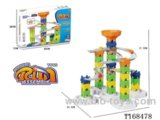 DIY Puzzle Building Blocks Ball Tracks(44PCS)
