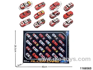 Alloy Pull back Car(6PCS)