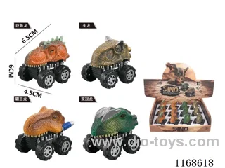 pull back dinosaur car
