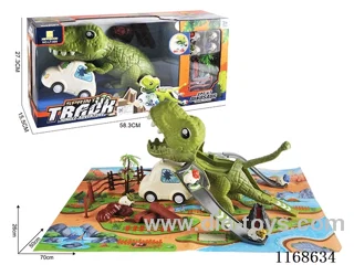 Dinosaur Catapult Scene Toys