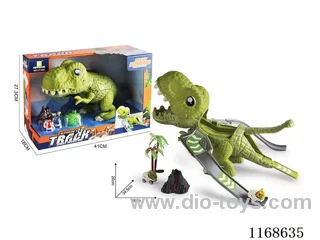 Dinosaur Catapult Scene Toys