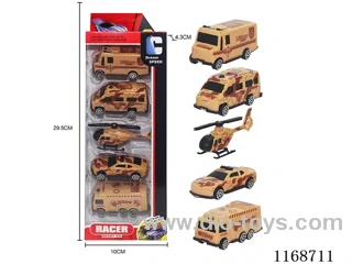 free wheel cars 5PCS