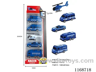 5 types of free wheel car 5PCS