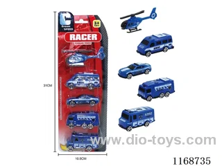 5 types of free wheel cars 5PCS