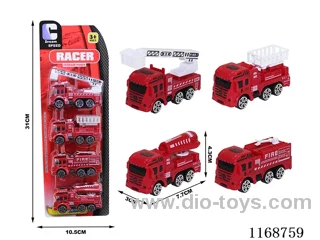 free wheel cars 4PCS