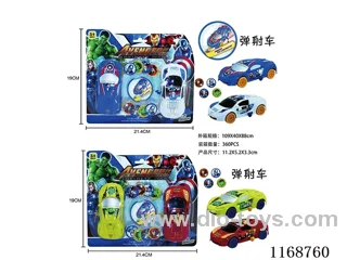 4 types of free wheel car 2PCS